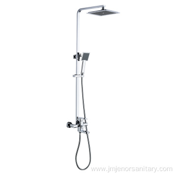 Wall Mounted Brass Rain Shower Faucet